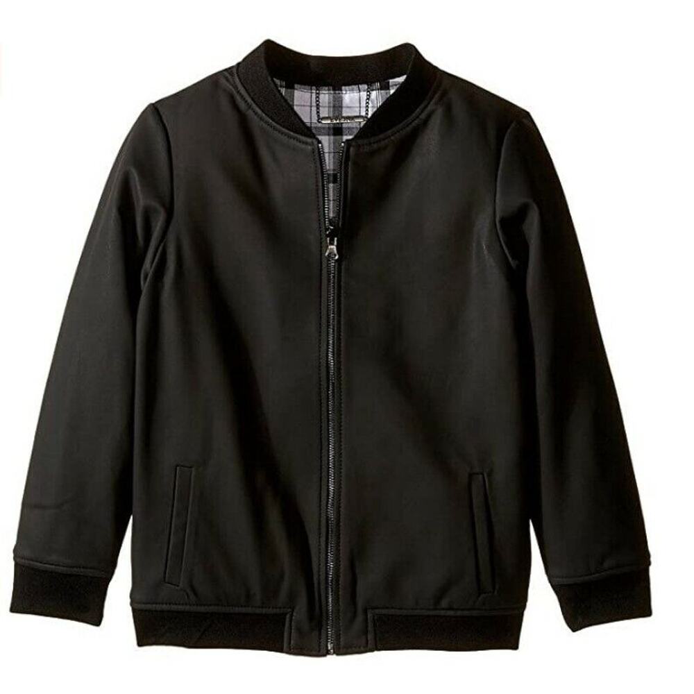 Eve JNR Big Kids Unisex Reversible Baseball Jacket Black/White Size 6 3268